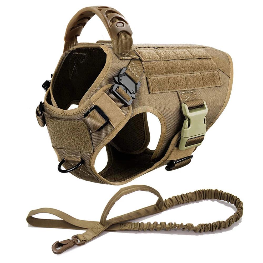 Tactical Dog Harness Set
