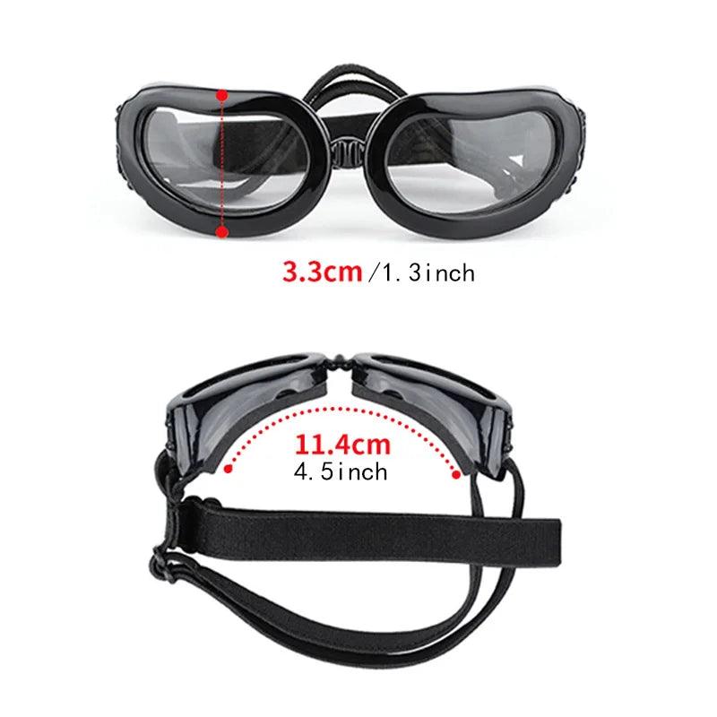 Heart-Shaped Dog Goggles UV Protection