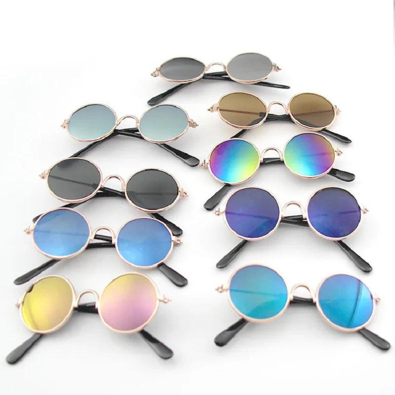 Vintage Round Pet Sunglasses