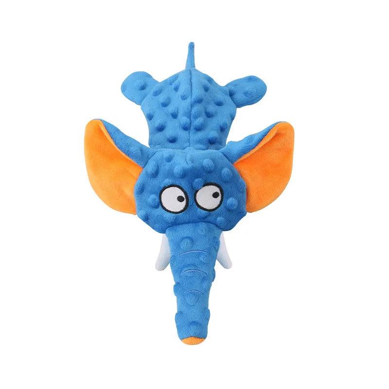 Indestructible Elephant Squeaky Toy