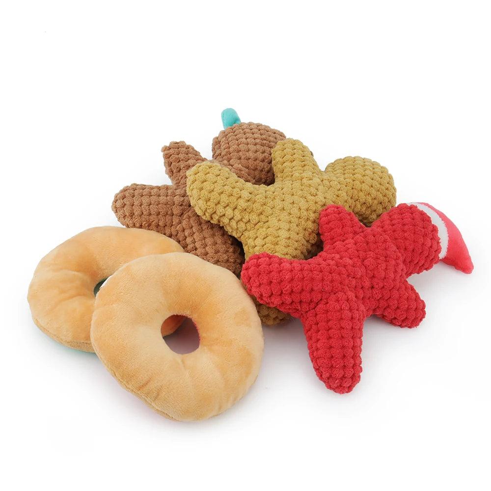 Festive Squeaky Dog Toy