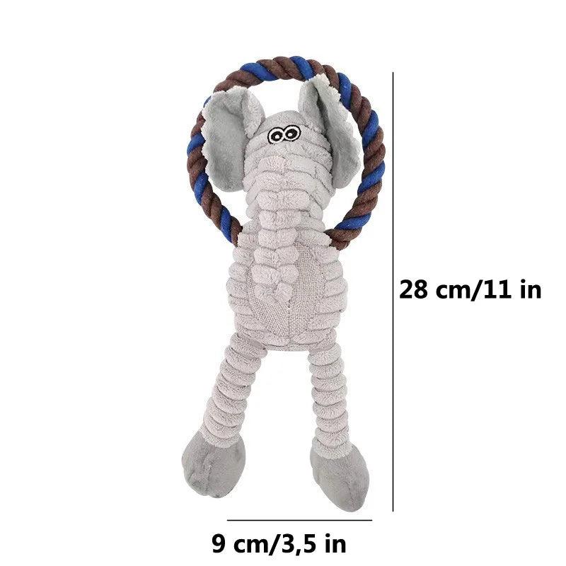 Squeaky Monkey Dog Toy