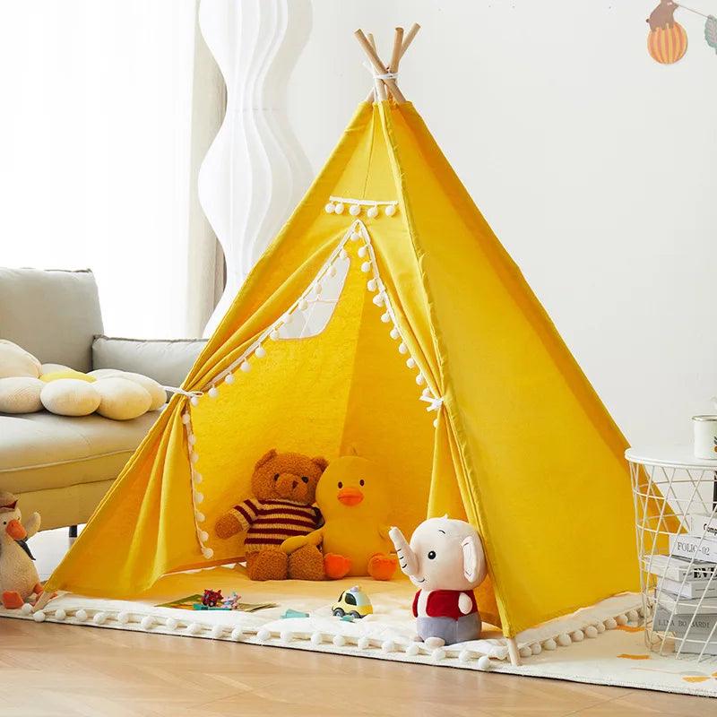 Kids Portable Tipi Play Tent