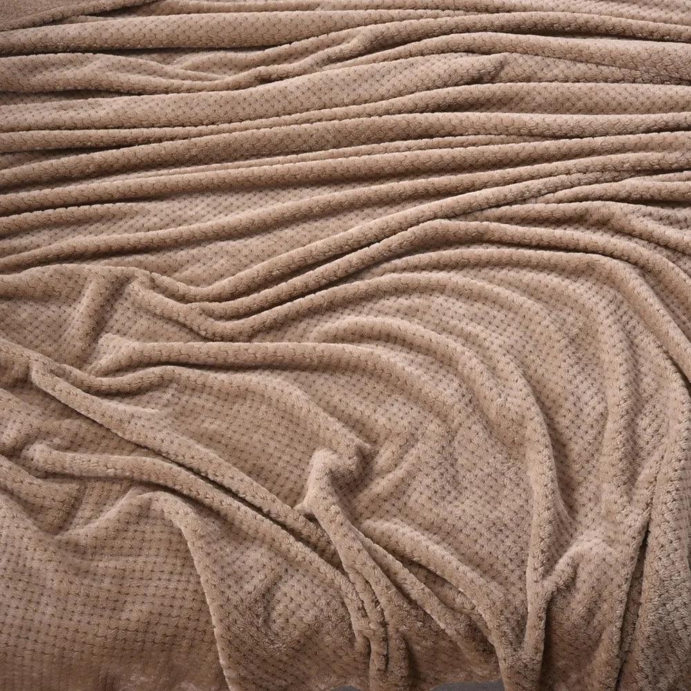 Cozy Coral Fleece Blanket