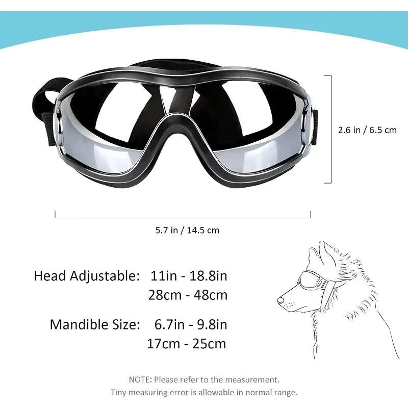 Anti-Fog Dog Ski Goggles