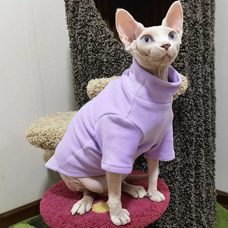 Cozy Cotton Cat Clothes