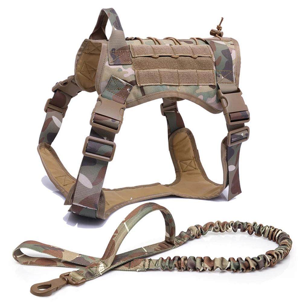 Tactical Dog Harness Set