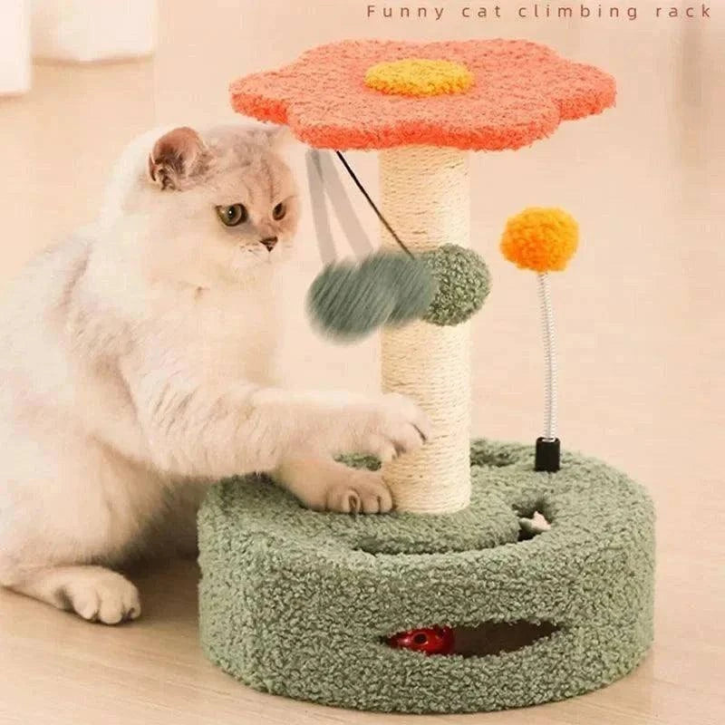 Sisal Cat Climbing FrameDescription:
Keep your cat entertained and healthy with this interactive sisal climbing frame. It’s perfect for scratching, climbing, and playtime—helping to prevenRegal Pet PalaceRegal Pet PalaceSisal Cat