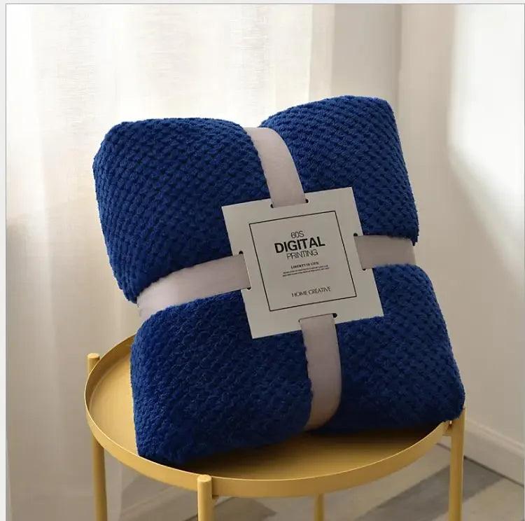 Cozy Coral Fleece Blanket