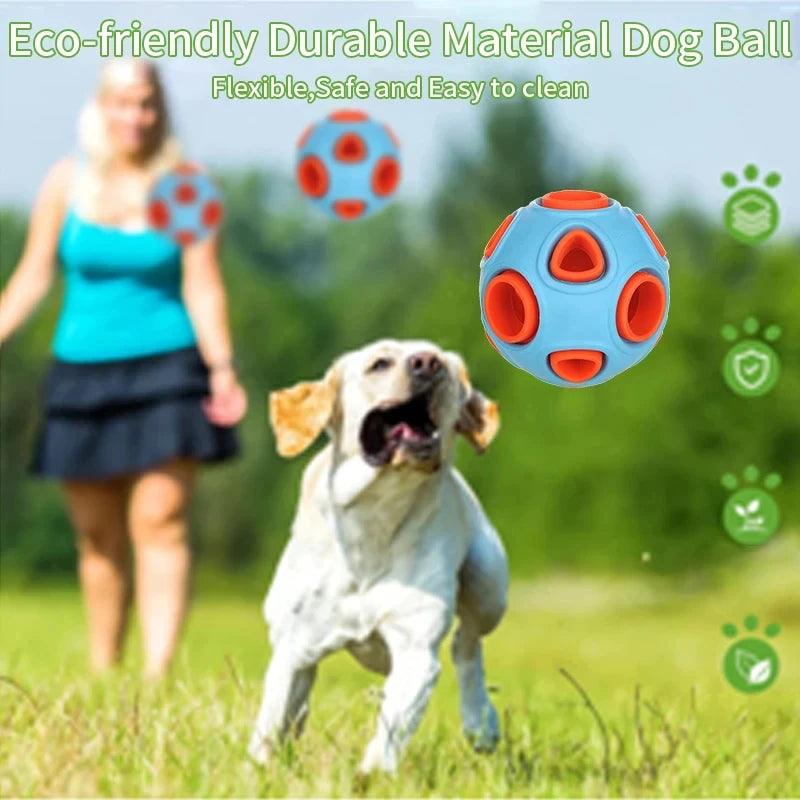 Interactive Food-Dispensing Dog Ball