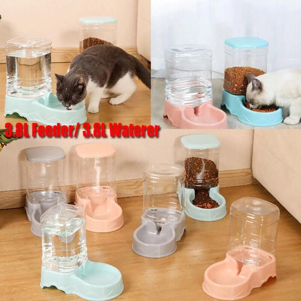Automatic Pet Feeder & Fountain