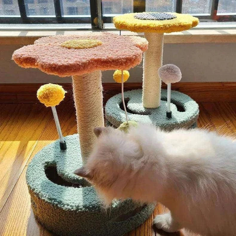 Sisal Cat Climbing FrameDescription:
Let your cat unleash its inner adventurer! This playful sisal climbing frame offers a blend of exercise and entertainment while keeping claws sharp andRegal Pet PalaceRegal Pet PalaceSisal Cat