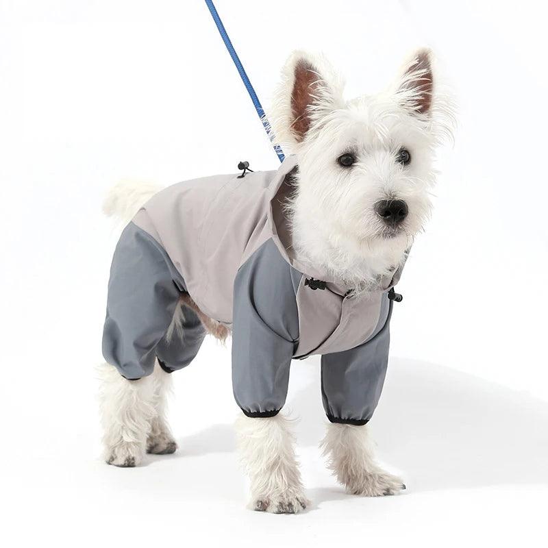 Waterproof Puppy Raincoat Jumpsuit
