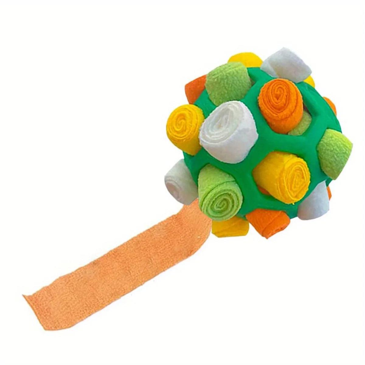 Interactive Sniffing Puzzle Ball