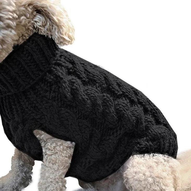 Warm Knitted Sweater for Dogs