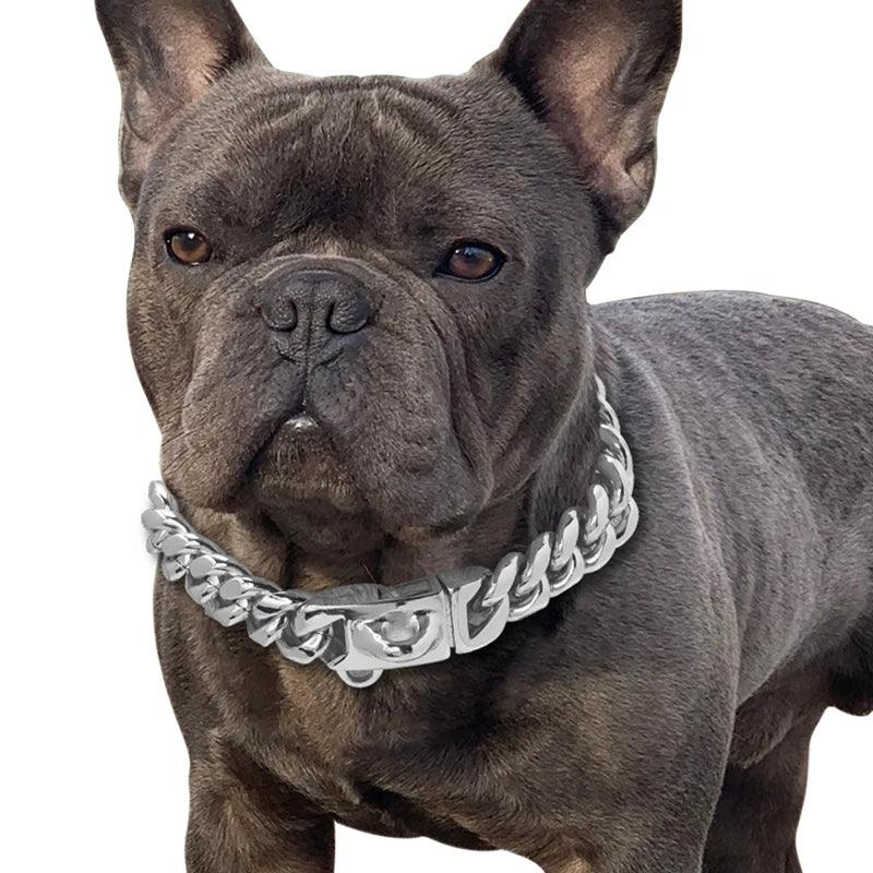 18K Gold Cuban Link Collar