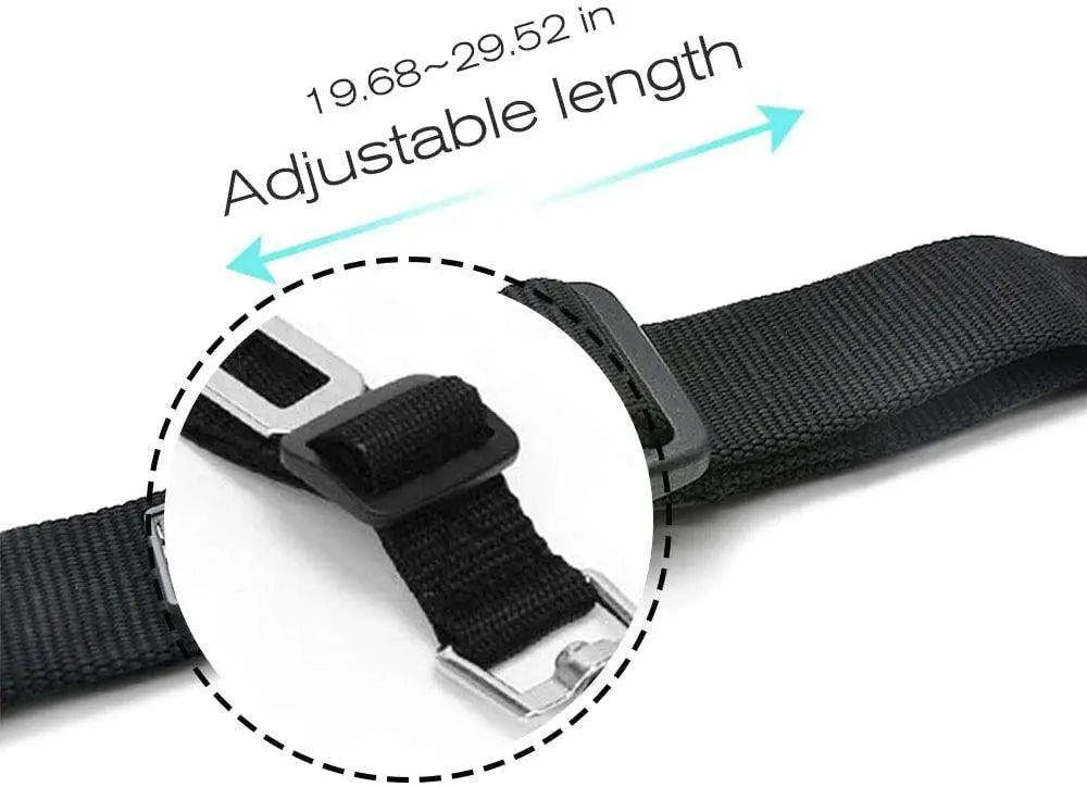 Adjustable Dog Car Seat BeltDescription:
Traveling with your furry friend has never been easier! This adjustable pet car seat belt ensures your pet’s safety and comfort during every ride, prevRegal Pet PalaceRegal Pet PalaceAdjustable Dog Car