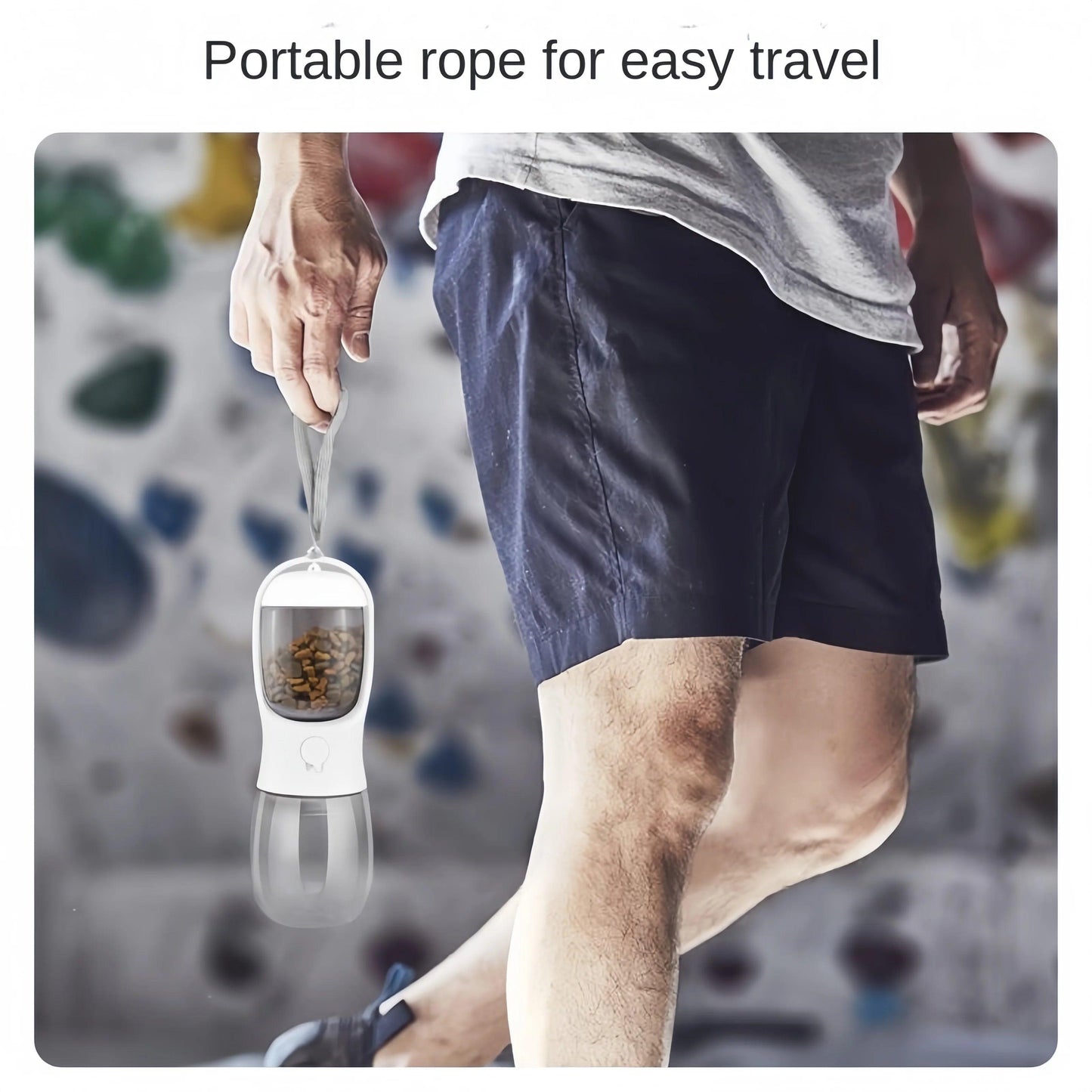 2-in-1 Pet Water Bottle