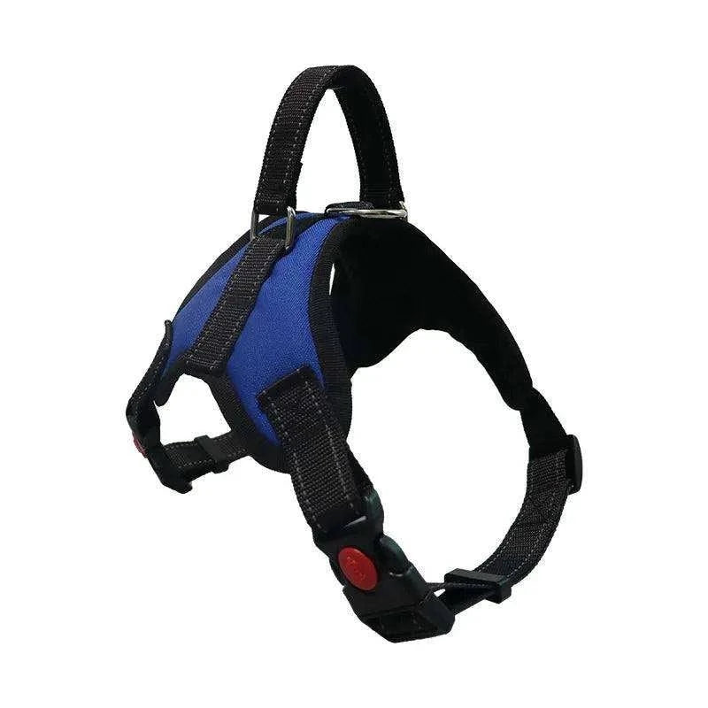 Adjustable Dog Harness & LeashDescription:
Enjoy worry-free walks with your pet! This adjustable harness and strong reflective leash combo ensures comfort, control, and safety for dogs of all siRegal Pet PalaceRegal Pet PalaceAdjustable Dog Harness