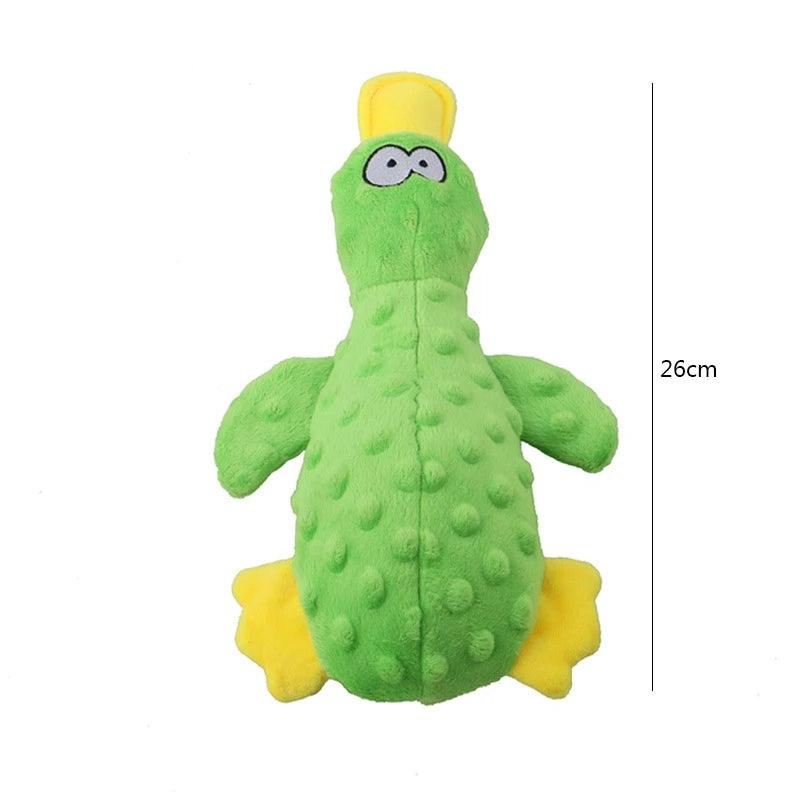 Squeaky Plush Duck Toy