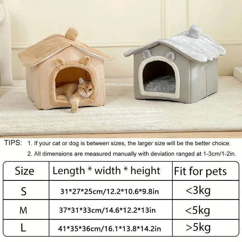 Foldable Pet House SofaDescription:
Give your pet a cozy home with this foldable, washable pet house. Ideal for small dogs and cats, it offers comfort, warmth, and style in one portable dRegal Pet PalaceRegal Pet PalaceFoldable Pet House