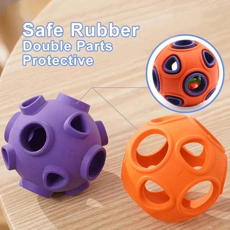 Interactive Food-Dispensing Dog Ball