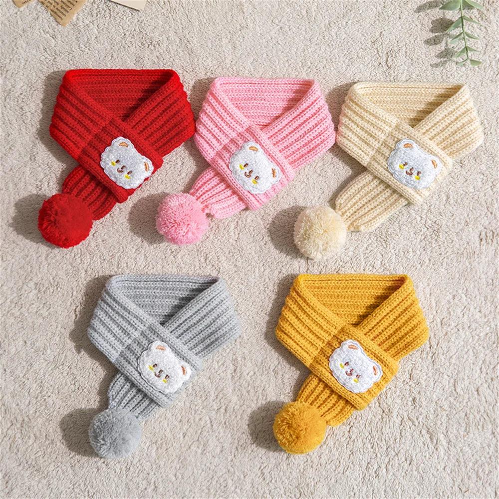 Cartoon Bear Pet Scarf