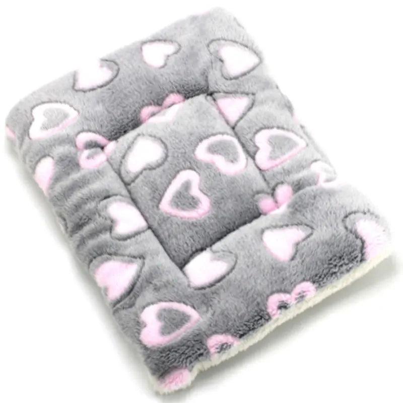 Cozy Plush Cat Bed Mat
