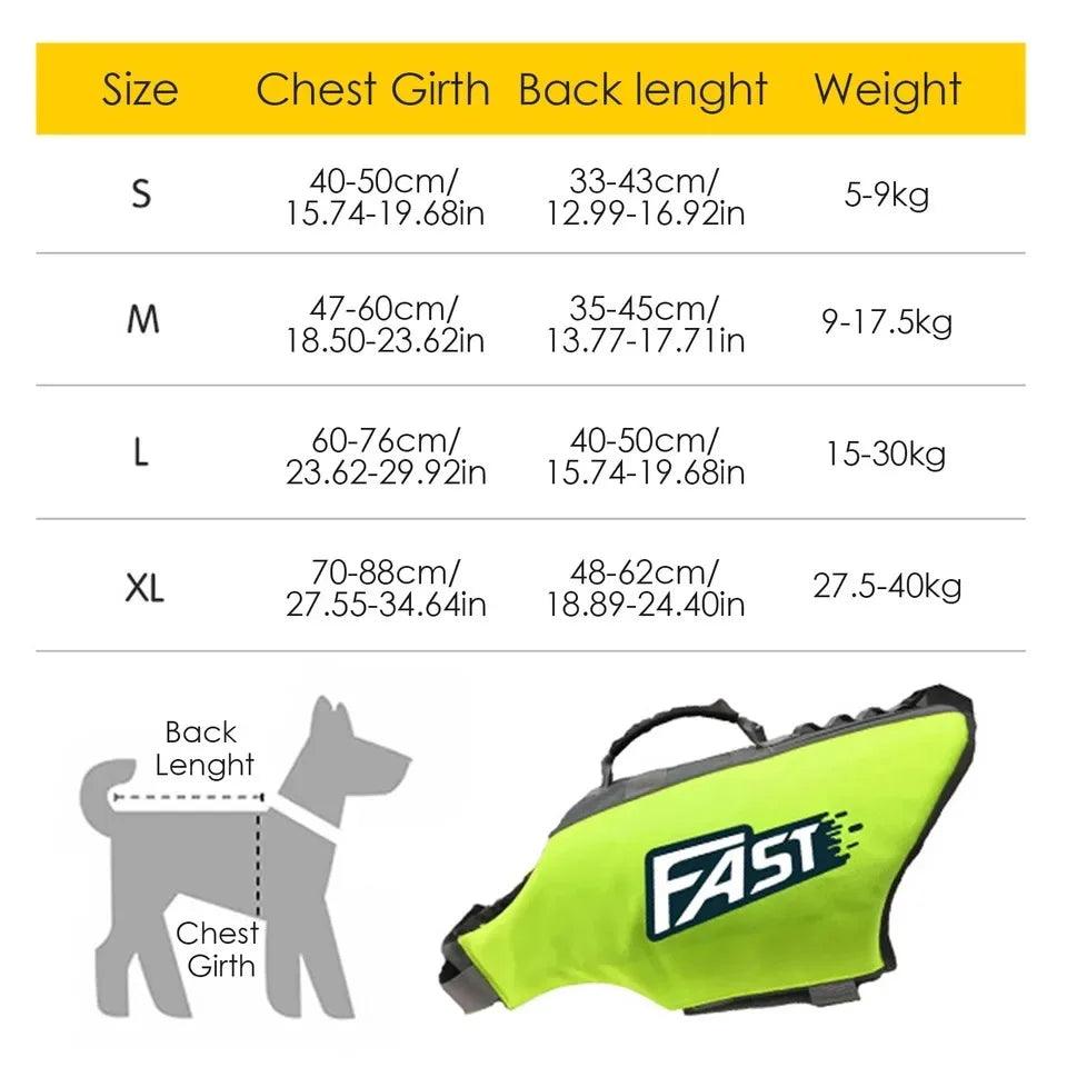 Pet Swimming Life Jacket