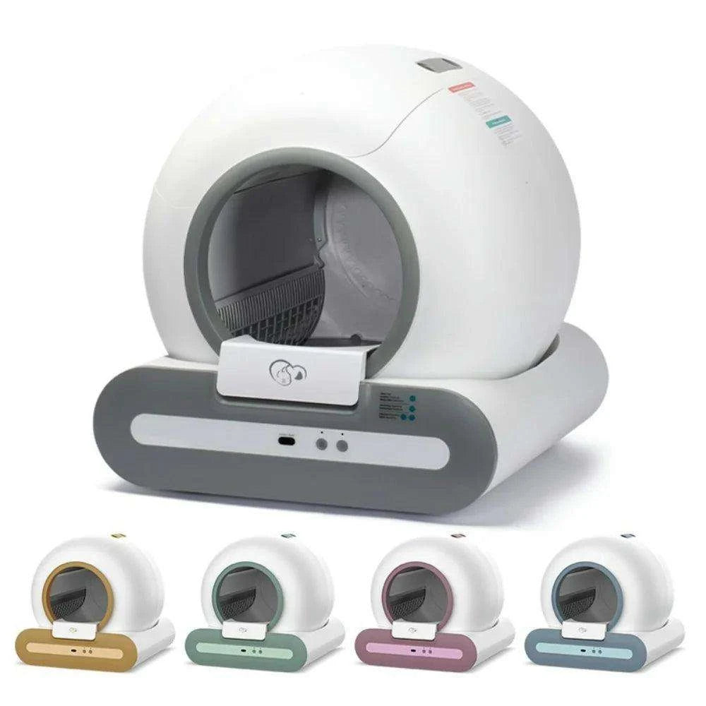 Smart Self-Cleaning Litter BoxDescription:
Experience the future of cat care with this 2024 upgraded, self-cleaning cat litter box. Keep your home fresh and odor-free with minimal effort, offeriRegal Pet PalaceRegal Pet PalaceSmart Self-Cleaning