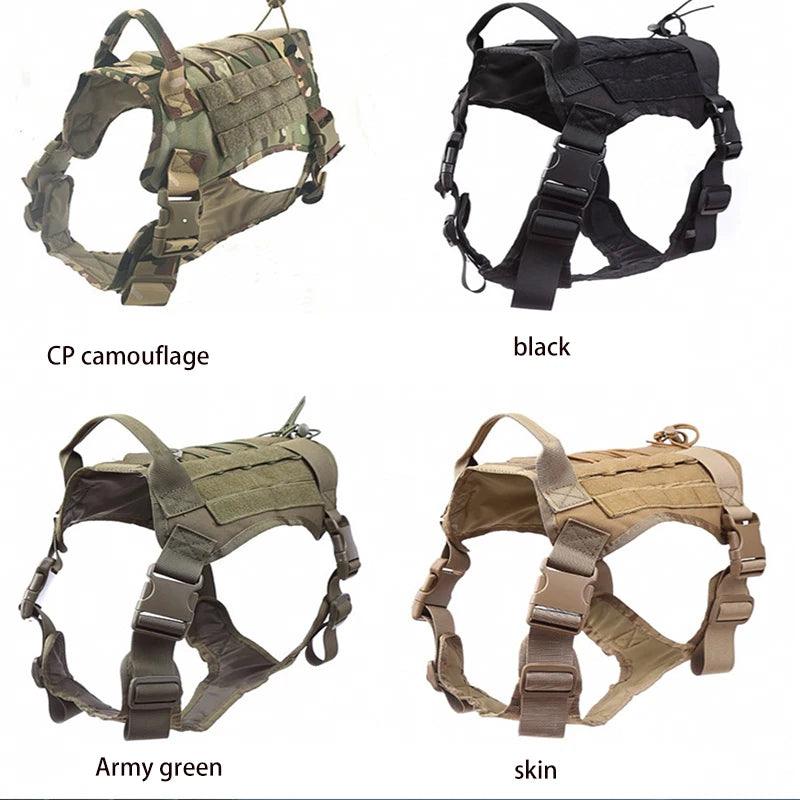 Military-Grade Tactical Dog Harness