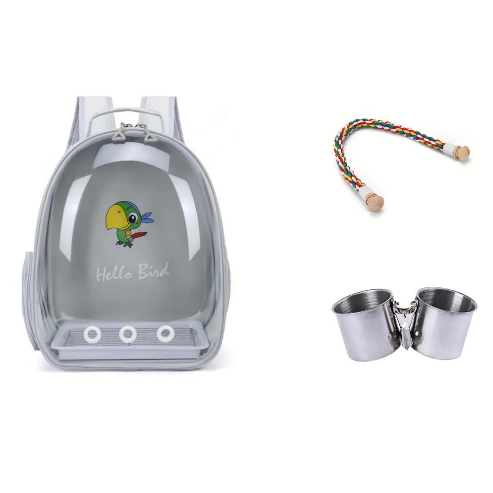 Clear View Bird Travel Bag