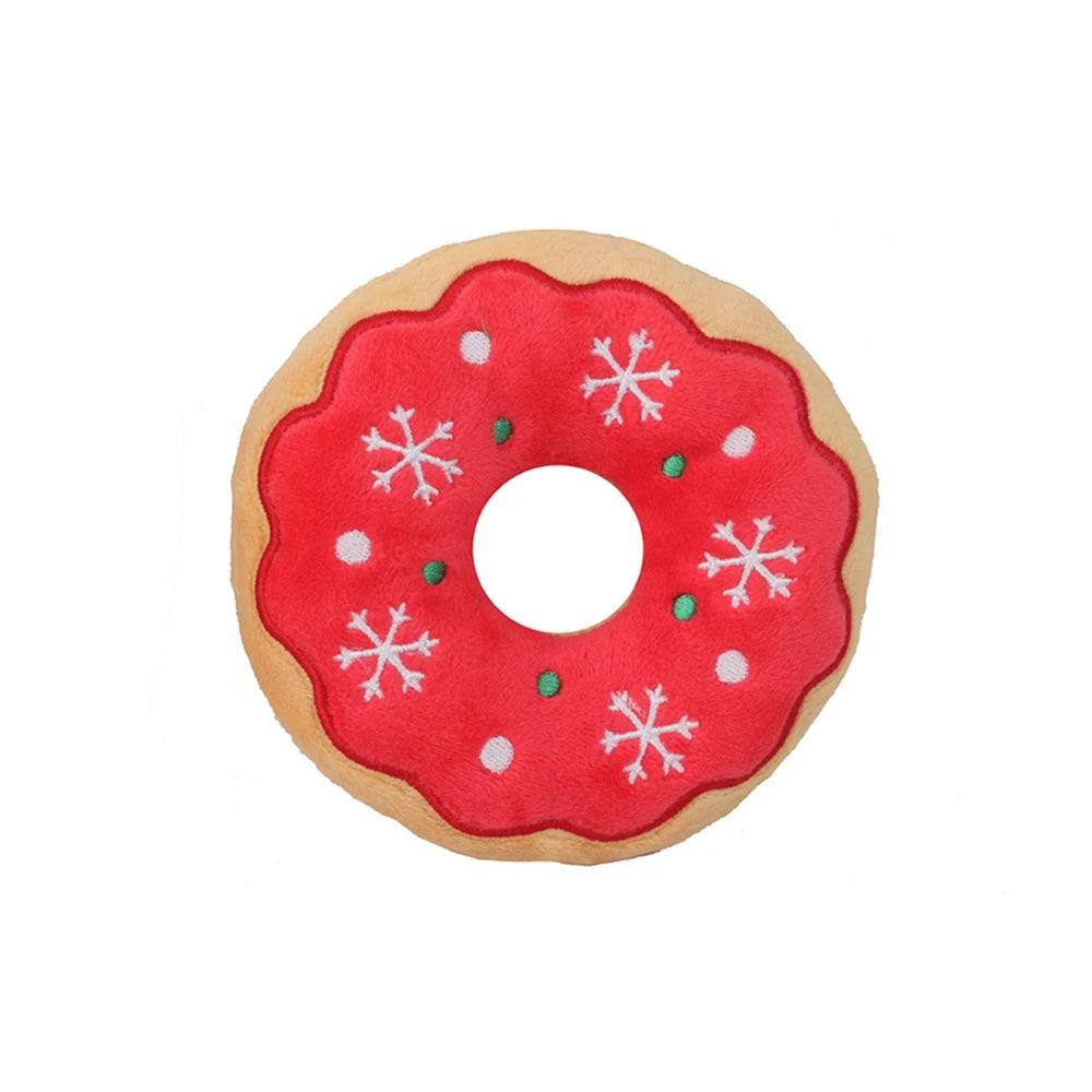 Festive Squeaky Dog Toy