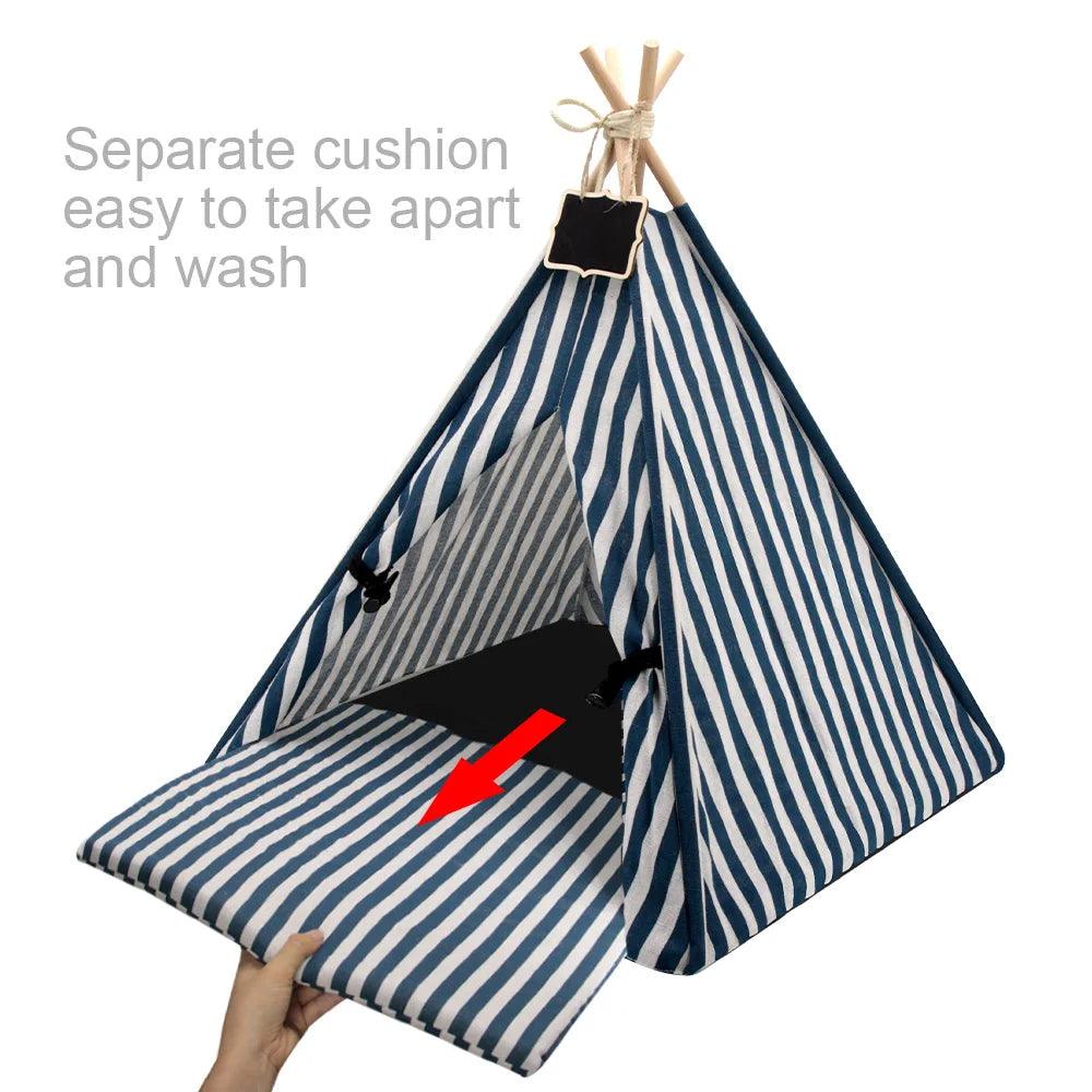 Cozy Pet Tent Bed
