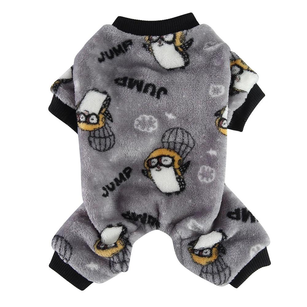 Halloween Dog Winter Pajamas