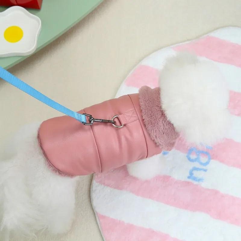Fur Collar Winter Pet Jacket