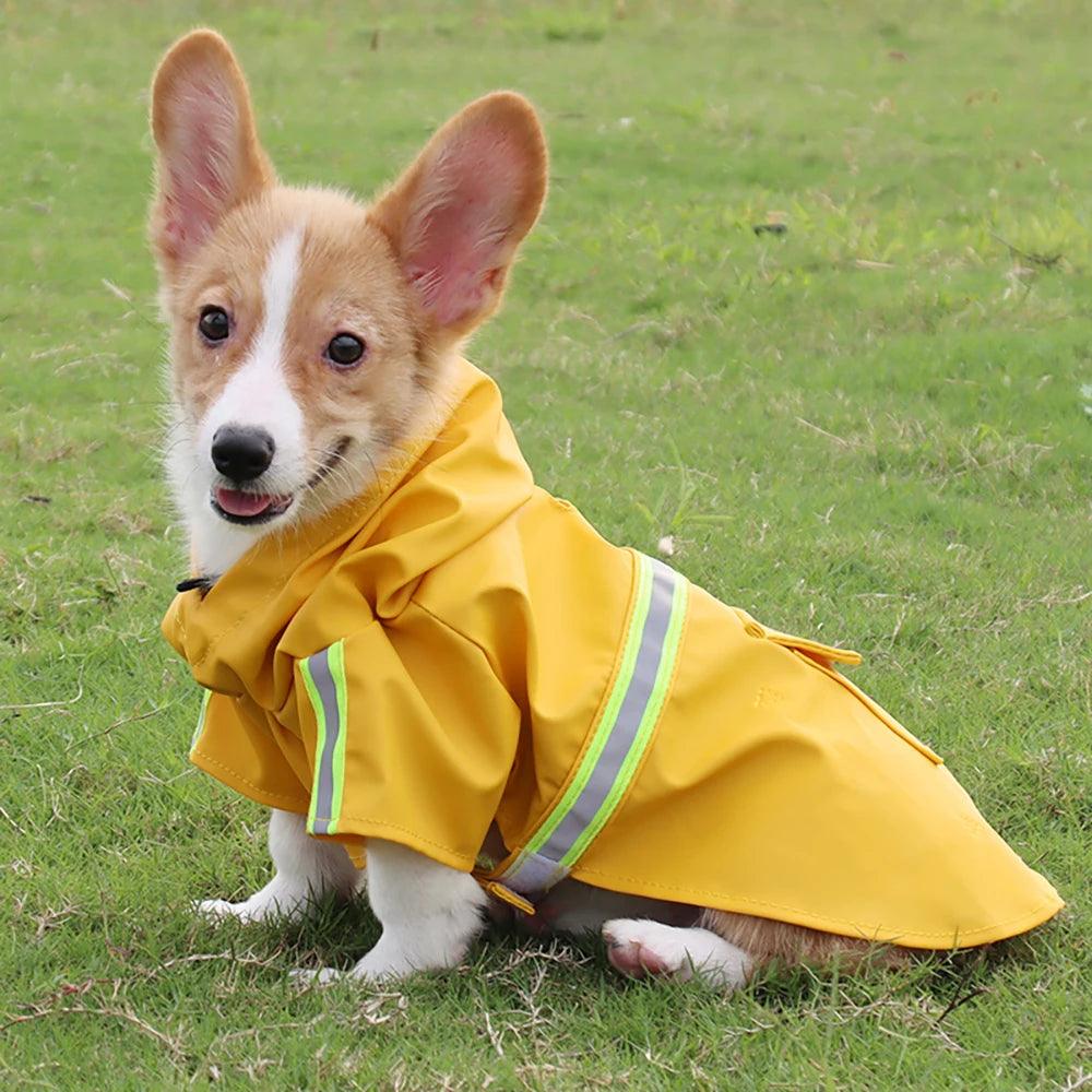 Large Dog Waterproof Raincoat