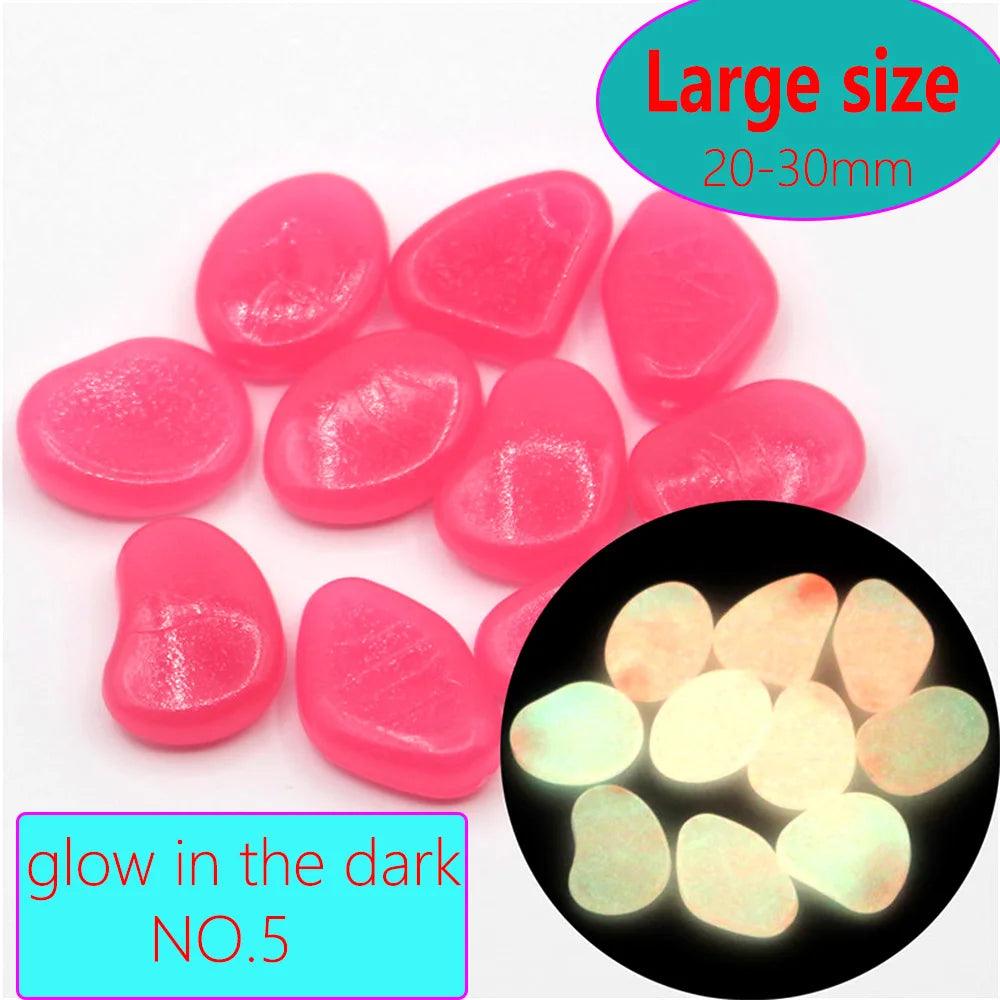 Luminous Glowing Aquarium Pebbles