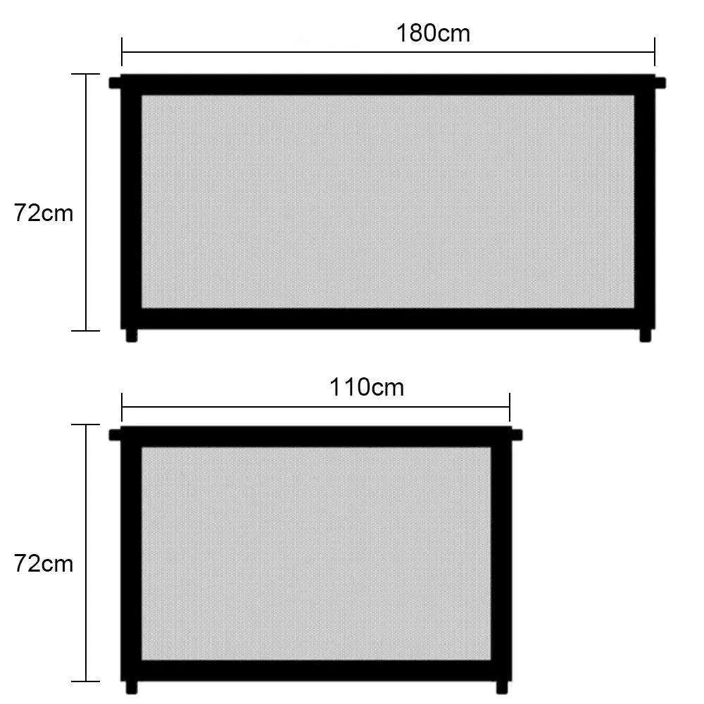 Portable Pet Barrier GateDescription:
Protect your pet and home with this breathable, foldable pet barrier! Perfect for creating safe spaces, it keeps your dog or baby secure in any room ofRegal Pet PalaceRegal Pet PalacePortable Pet Barrier