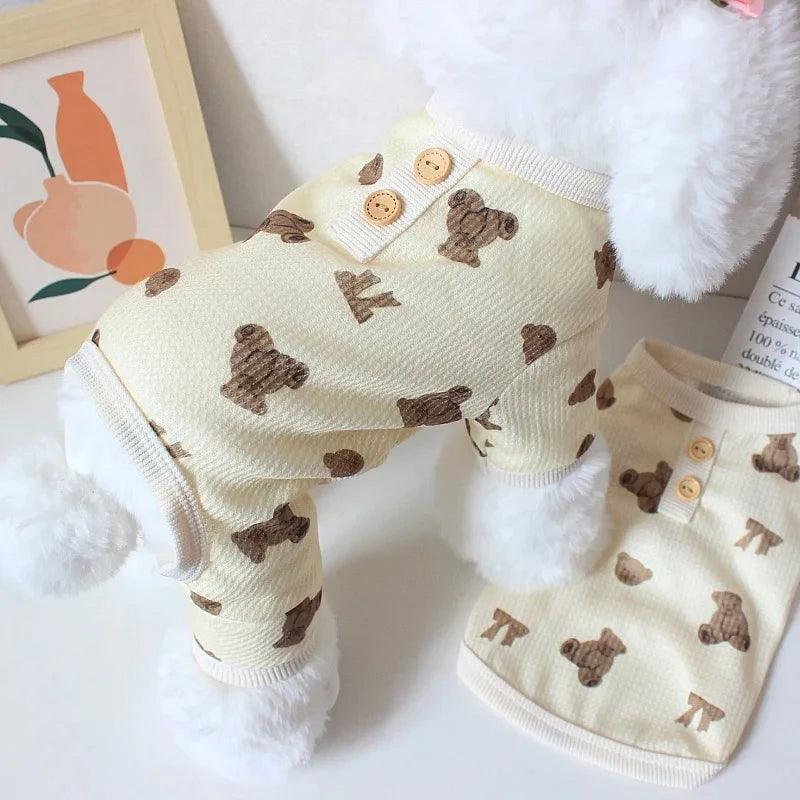 Cute Bear Dog Jumpsuit