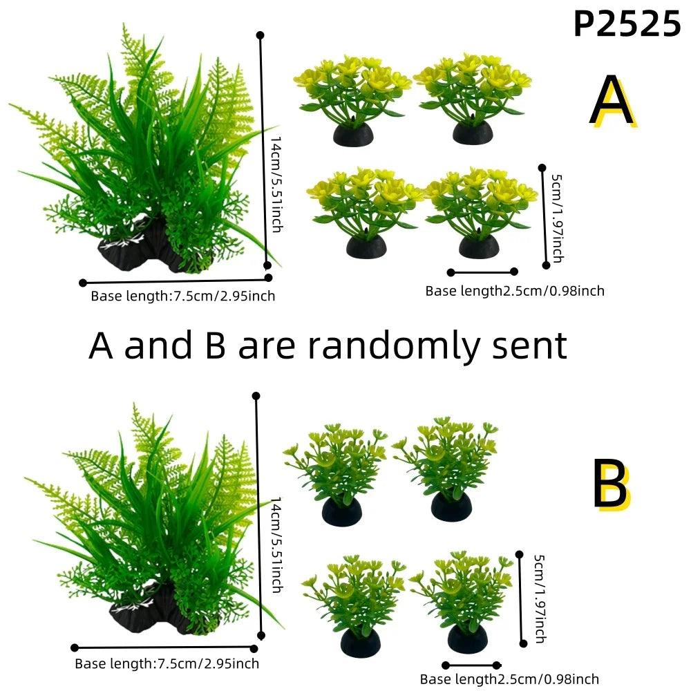 Artificial Aquarium Plant Decorations