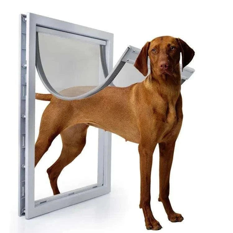 Weatherproof Insulated Pet DoorDescription:
Give your pet the freedom to come and go while keeping your home warm and dry. This insulated, weatherproof pet door is designed for all seasons and ulRegal Pet PalaceRegal Pet PalaceWeatherproof Insulated