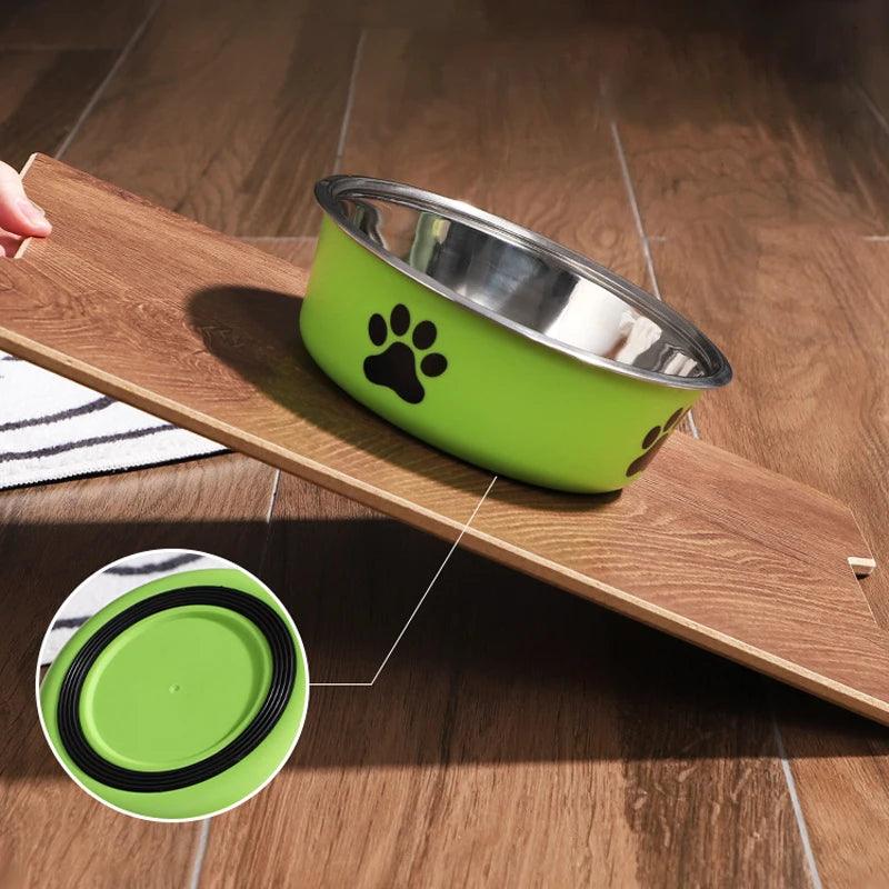 Non-Slip Stainless Steel Pet Bowl