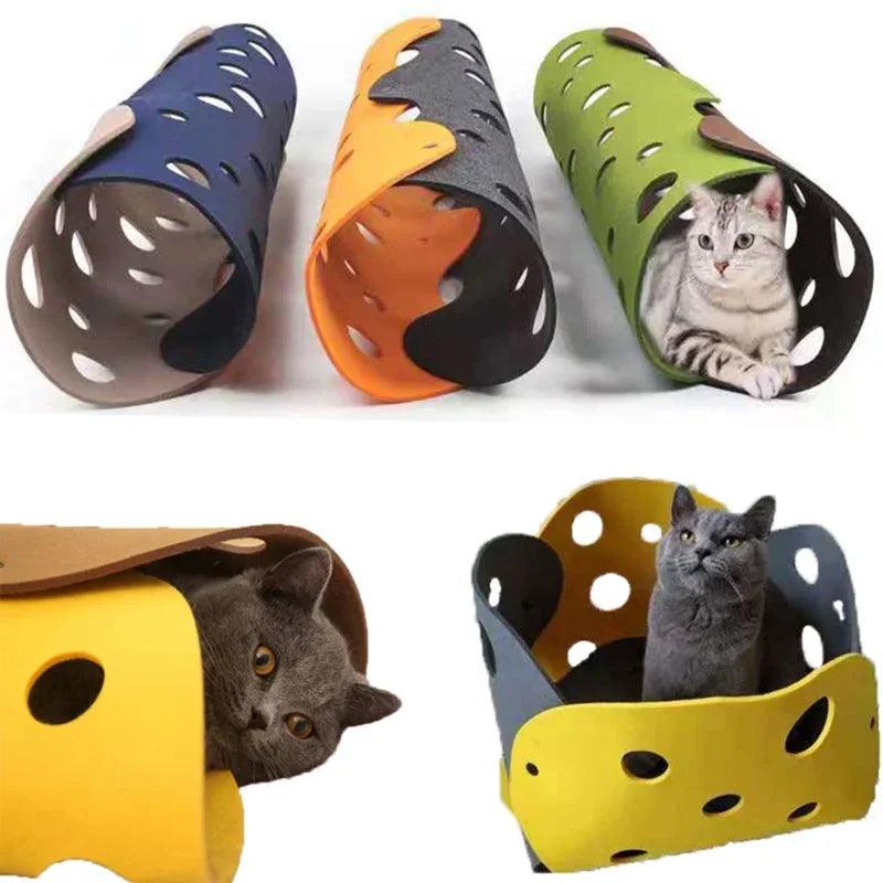 99-Shape Cat Tunnel Playhouse