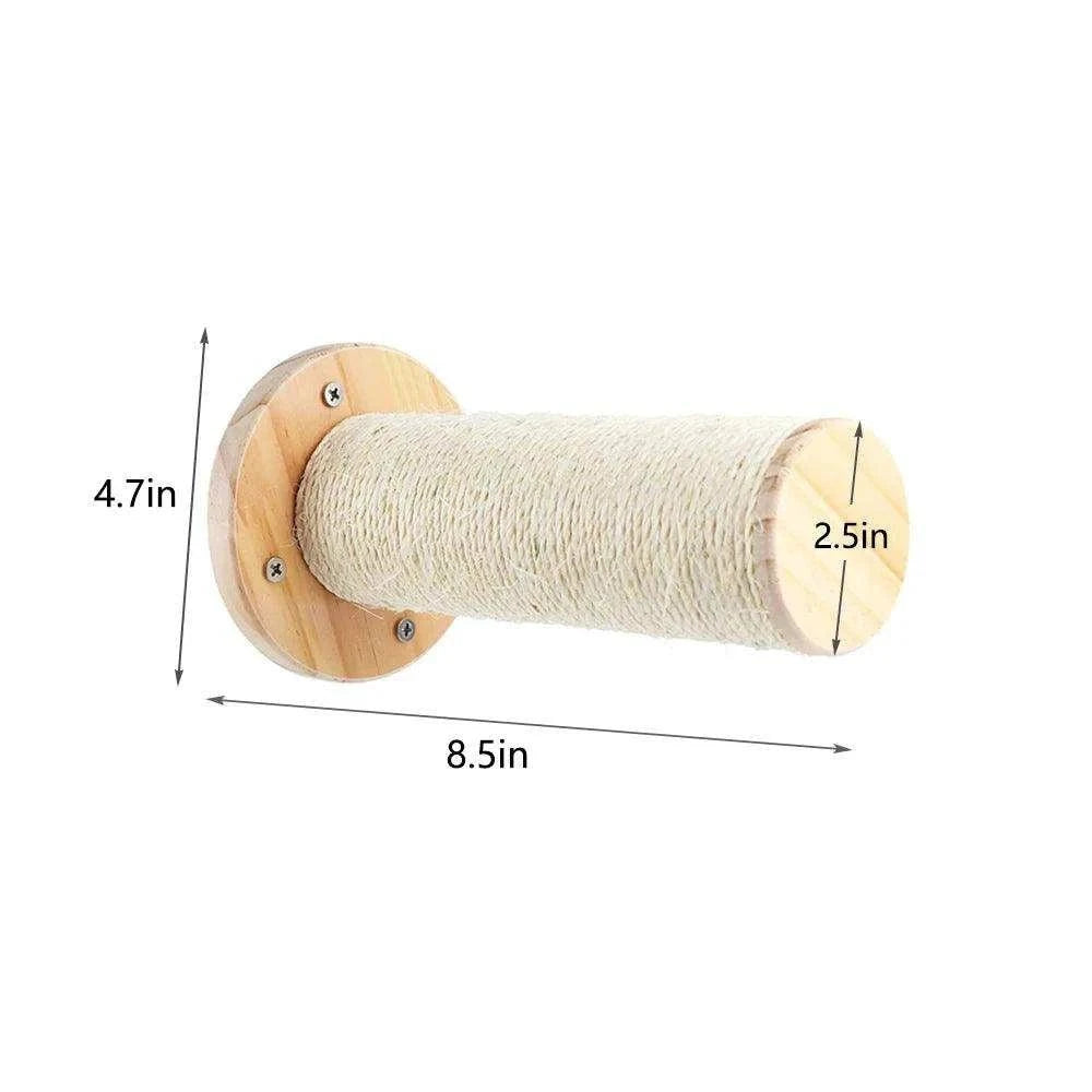 Wall-Mounted Cat Climbing ShelfDescription:
Elevate your cat’s playtime with this four-step wall-mounted stairway. Perfect for climbing, scratching, and resting, it transforms any wall into a verRegal Pet PalaceRegal Pet PalaceWall-Mounted Cat