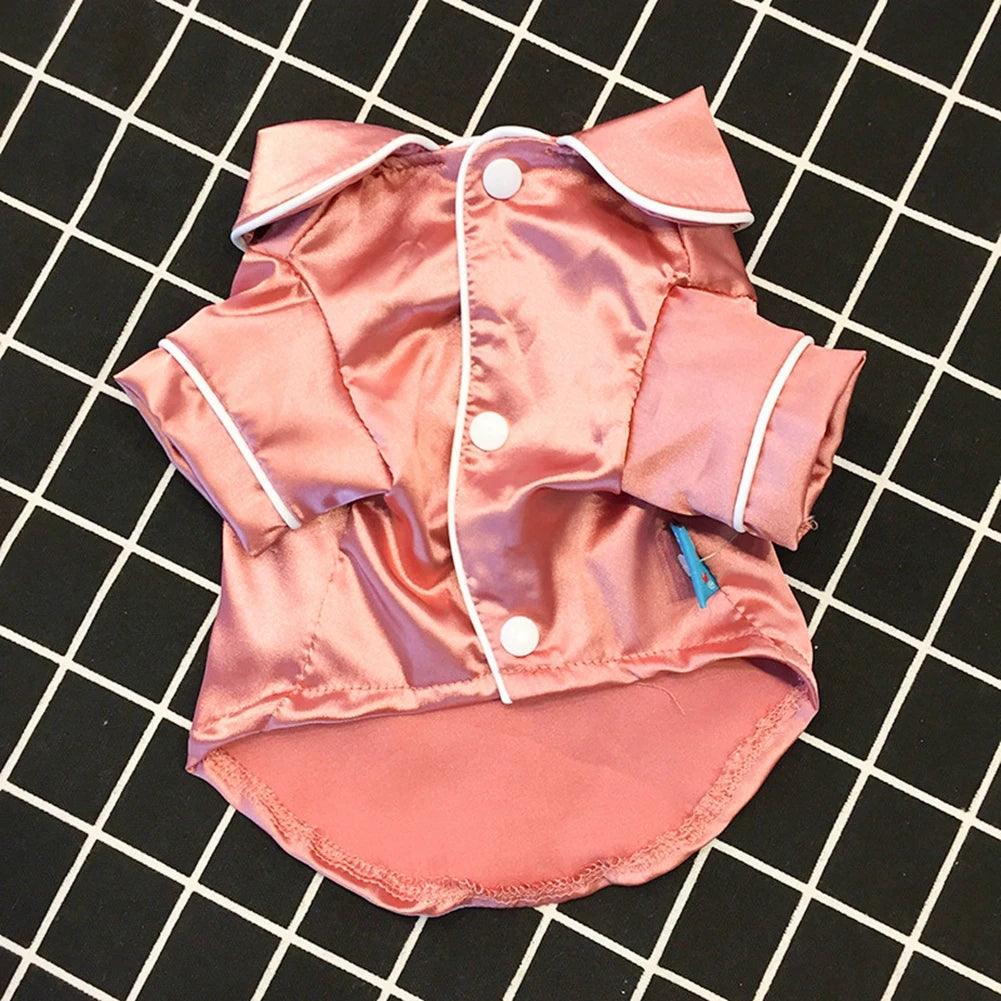 Silk Dog Pajamas for Sleep