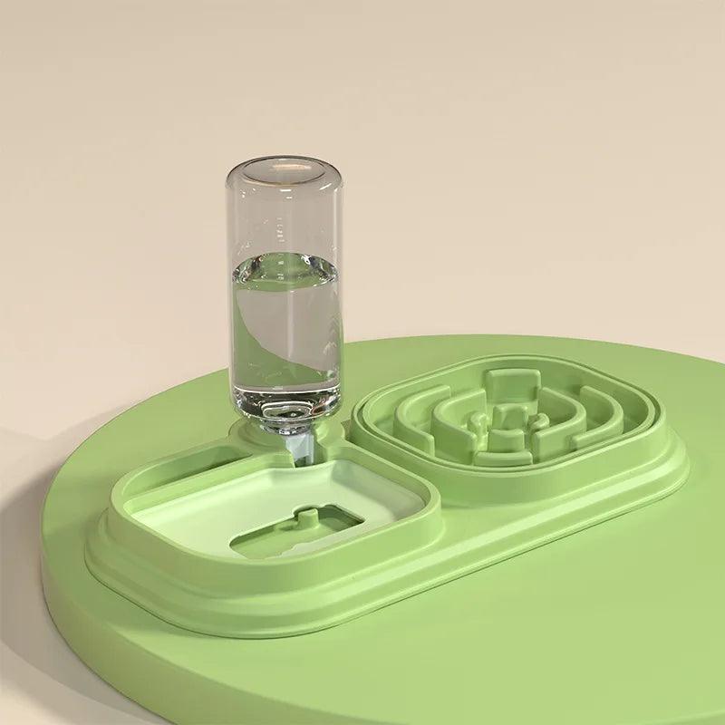3-in-1 Tilted Pet Bowl