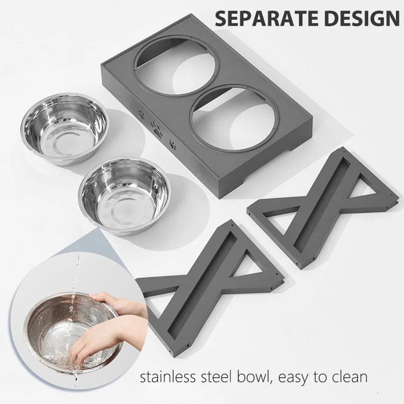 Adjustable Dog Feeding Station
