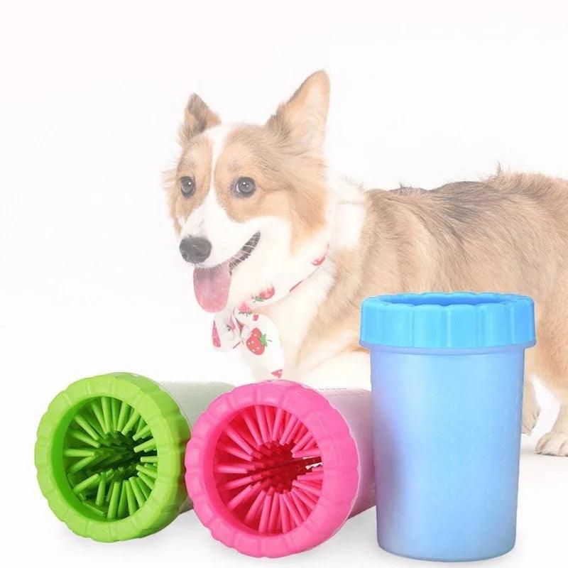 Soft Silicone Paw Washing Cup