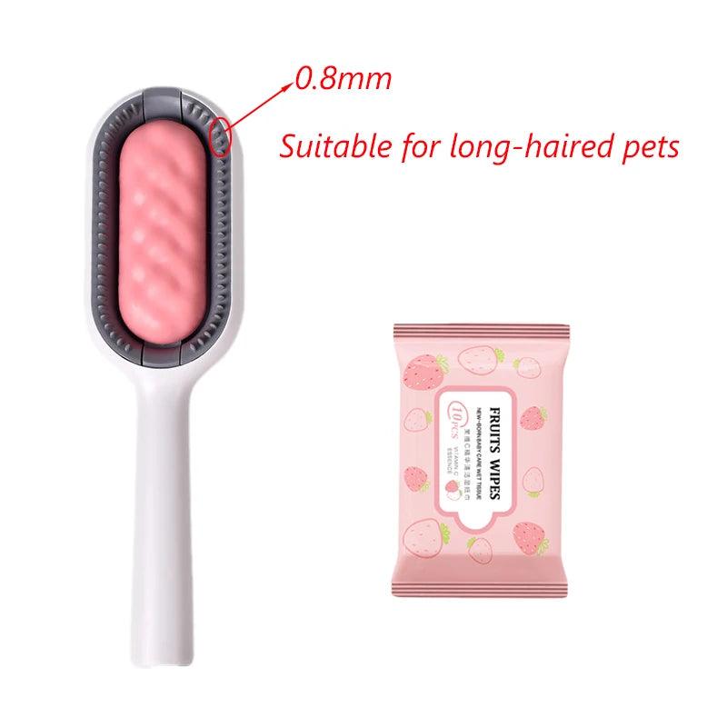 Double-Sided Pet Grooming Brush